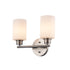 Trans Globe Lighting 72022 BN-FR Kai 2 Light Brushed Nickel Bath Vanity Wall Light