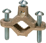 Arlington 720B 1/2"-1" Brass Ground Clamp