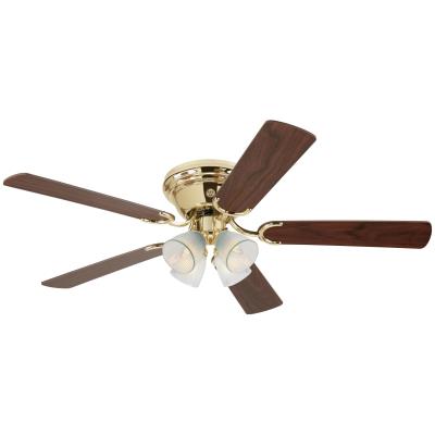 Westinghouse Lighting 7232400 Contempra IV polished brass ceiling fan