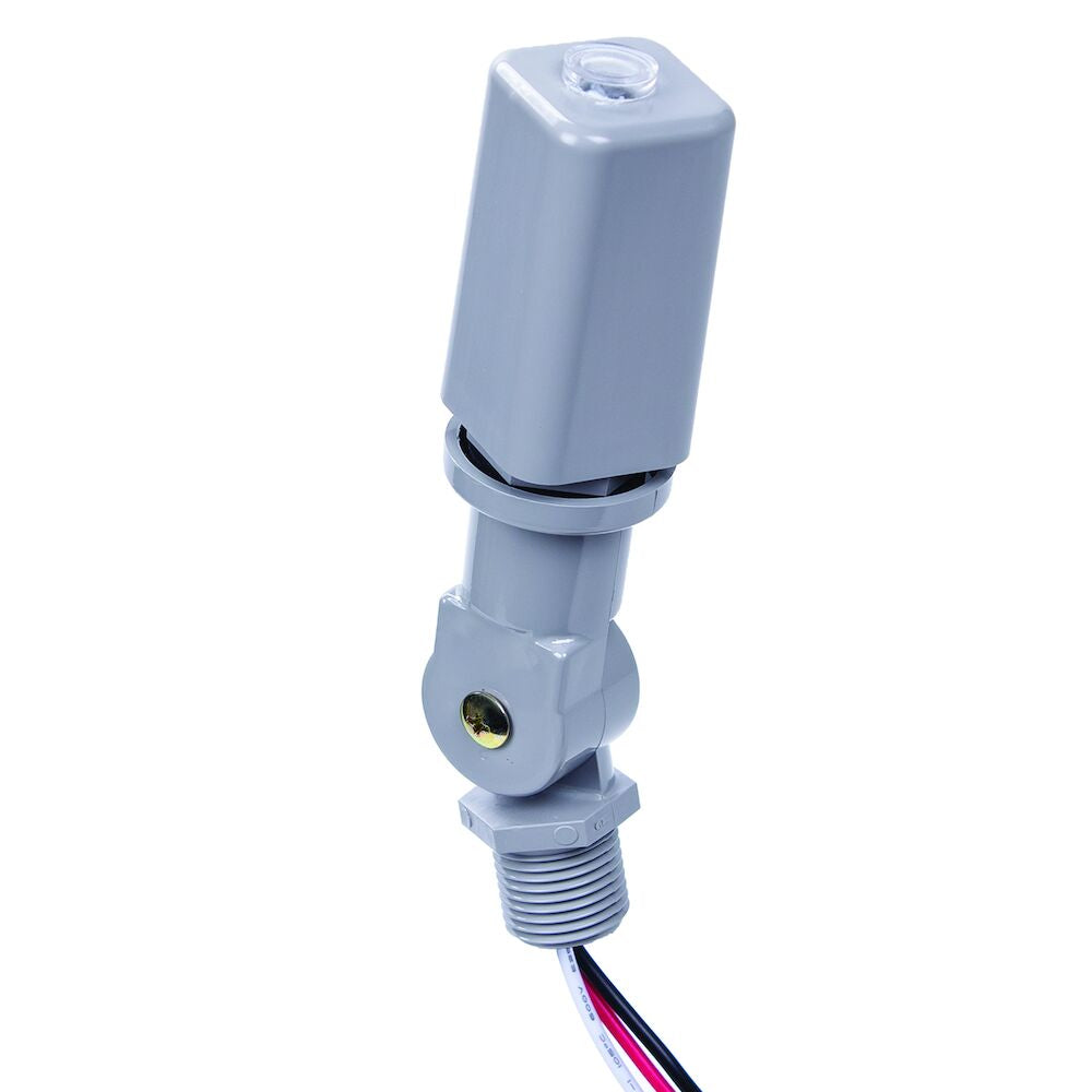 Eiko EK4736S Intermatic Photocell EK4736S, 120-277V, Stem Swivel Mount, Top Lens