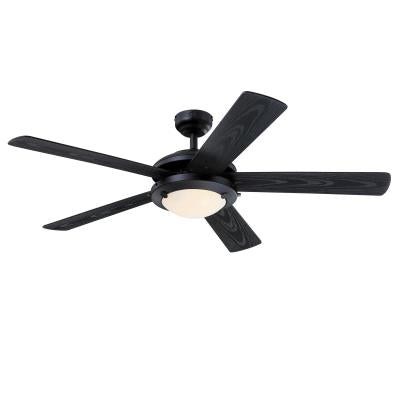 Westinghouse Lighting 73216LE Comet 52 inch matte black ceiling fan