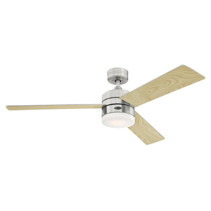 Westinghouse Lighting 74007A00 Alta Vista 52 inch brushed nickel smart ceiling fan
