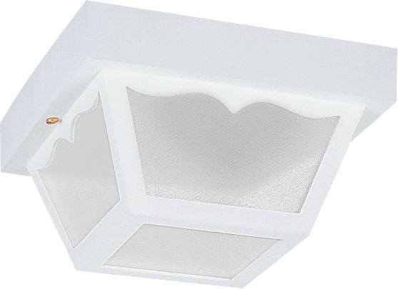 Generation Lighting 7569-15 Outdoor Ceiling white flush mount ceiling light