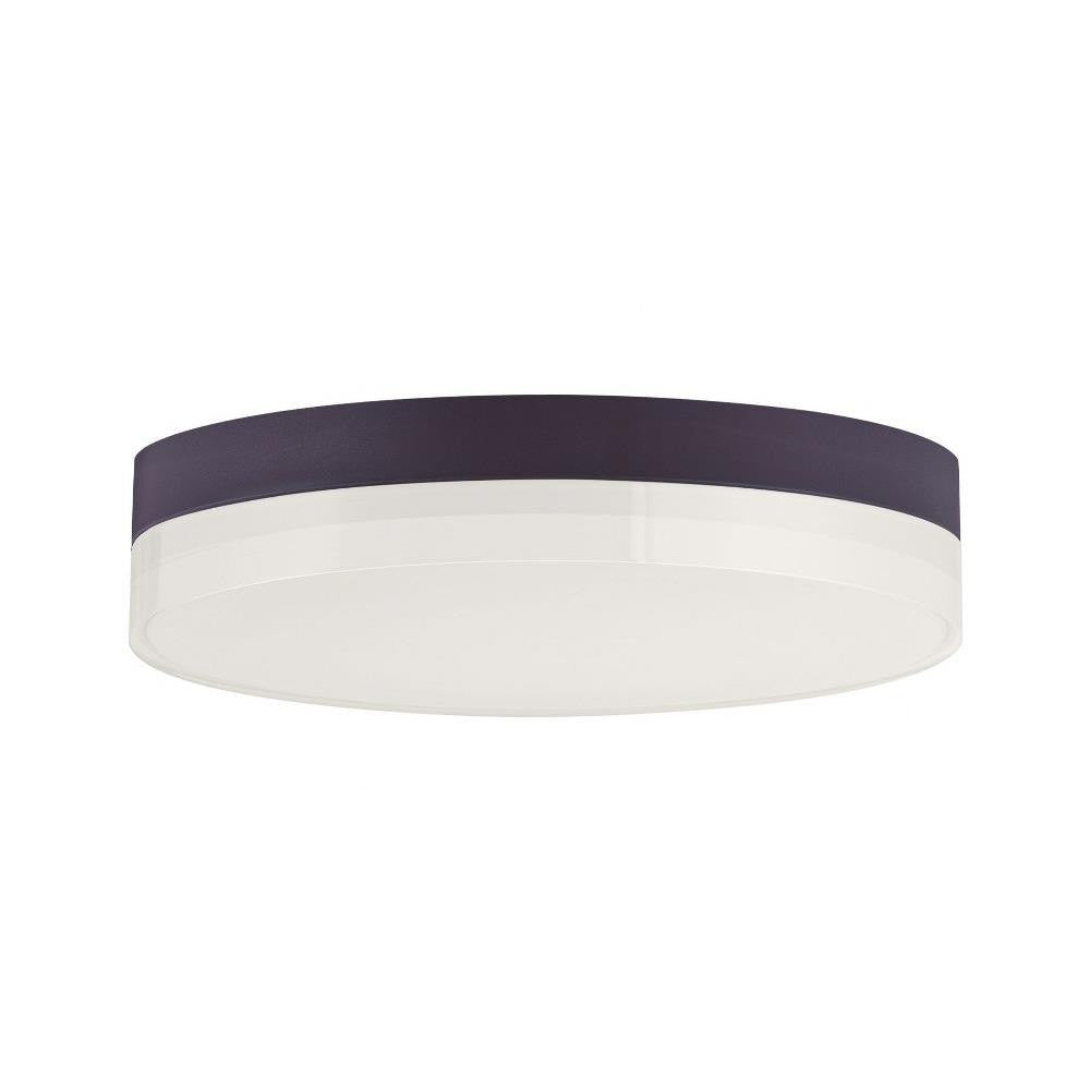 Maxim Lighting 57683CLFTPC Illuminaire II Round LED Flush Mount Ceiling Light in Polished Chrome with Acrylic Diffuser