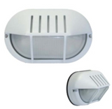 Orbit 7605-A19-WH OUTDOOR BULKHEAD LIGHT A19 WHITE Finish