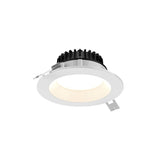 DALS Lighting DDP4-CC-V-WH 4" Deep Regressed Recessed Panel, Universal 120V-347V, Multi-Color Temperature, 0-10V dimming, White Finish