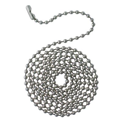 Westinghouse Lighting 7704900 stainless steel beaded pull chain with connector