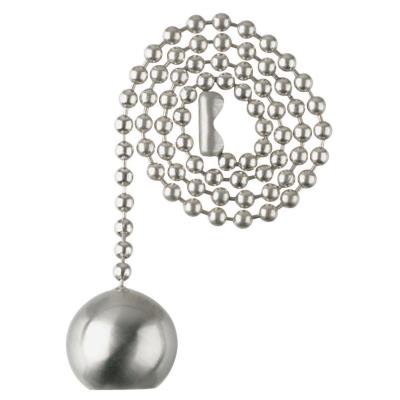 Westinghouse Lighting 7721700 brushed nickel ball pull chain