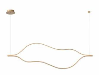 Eurofase Lighting 37098-023 Devonshire 2 Light 59" Wide LED Chandelier, Color Temperature 3000K, Wattage 60W, Voltage 12-24V