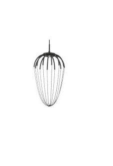 Eurofase Lighting 39327-017 Frusta 20" Wide LED Mini Pendant Light, Wattage 22.5W, Black Finish