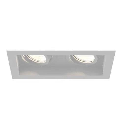 Eurofase Lighting TGO2T01RGRG1035WCL Tango LED with Trim, Gimbal, 2-Light, Wide, Wattage 20W, Voltage 120V-277V, Color Temperature 35K, Black Clear