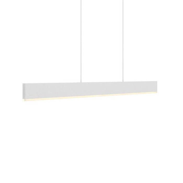 DALS Lighting SPD72-CC-WH 72" White LED Linear Pendant, Wattage 54W, Multi-Color Temperature, 2300 Lumens, Voltage 120-277V, White Finish