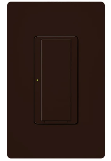 Lutron MRF2S-8ANS120-BR Vive Maestro Wireless Switch, 8 Amp Light/5.8 Amp Fan, 1 Pole/Maestro, Neutral Required, 120V, Brown