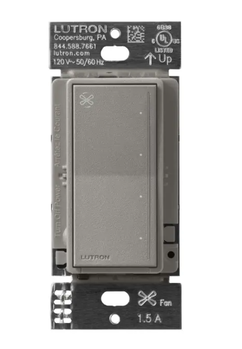 Lutron RRST-ANF-CS RadioRA 3 Sunnata Fan Control, Cobblestone Finish
