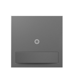 Legrand ASOS32M4 Adorne Motion Sensor Switch, Auto On/Off, with Microban, Magnesium Finish