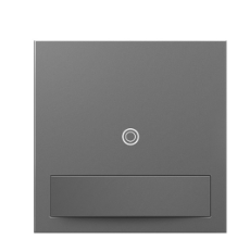 Legrand ASVS12M4 Adorne® Motion Sensor Switch, Manual On/Auto Off with Microban, Magnesium Finish