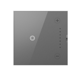 Legrand ADTH703TUM4 Adorne Touch Tru-Universal Dimmer with Microban, Magnesium Finish
