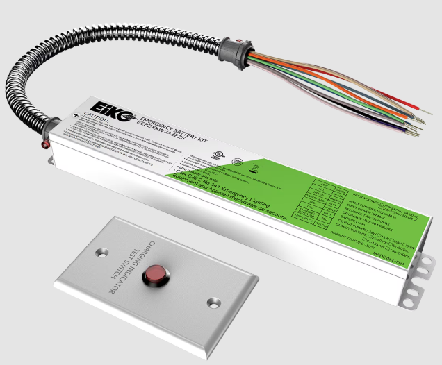 Eiko EEBE15WHA050S Emergency Battery External, Wattage 15W, Voltage 100-347VAC, 25-50VDC