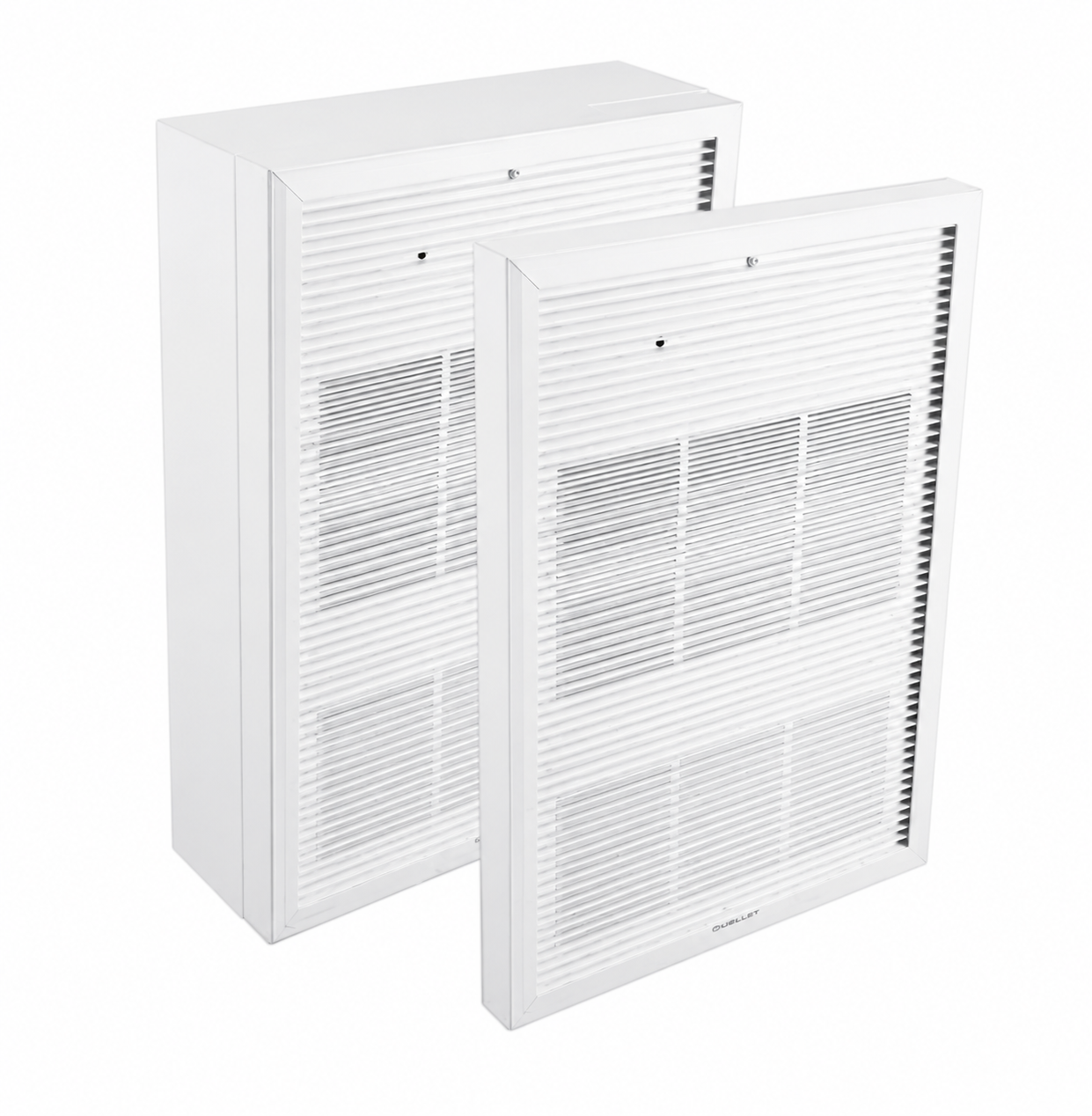 Ouellet KIT-OAWH-BSA3AE Triple Unit Surface Mounting Box  - Finish: Metallic silver