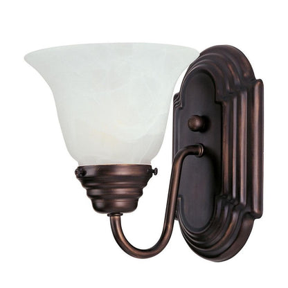 Maxim Lighting 8011MROI Essentials 1 Light 9.5 Inch Oil Rubbed Bronze Wall Sconce