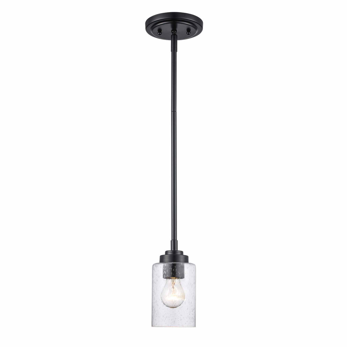 Trans Globe Lighting 80520 BK Mod Pod black mini pendant ceiling light