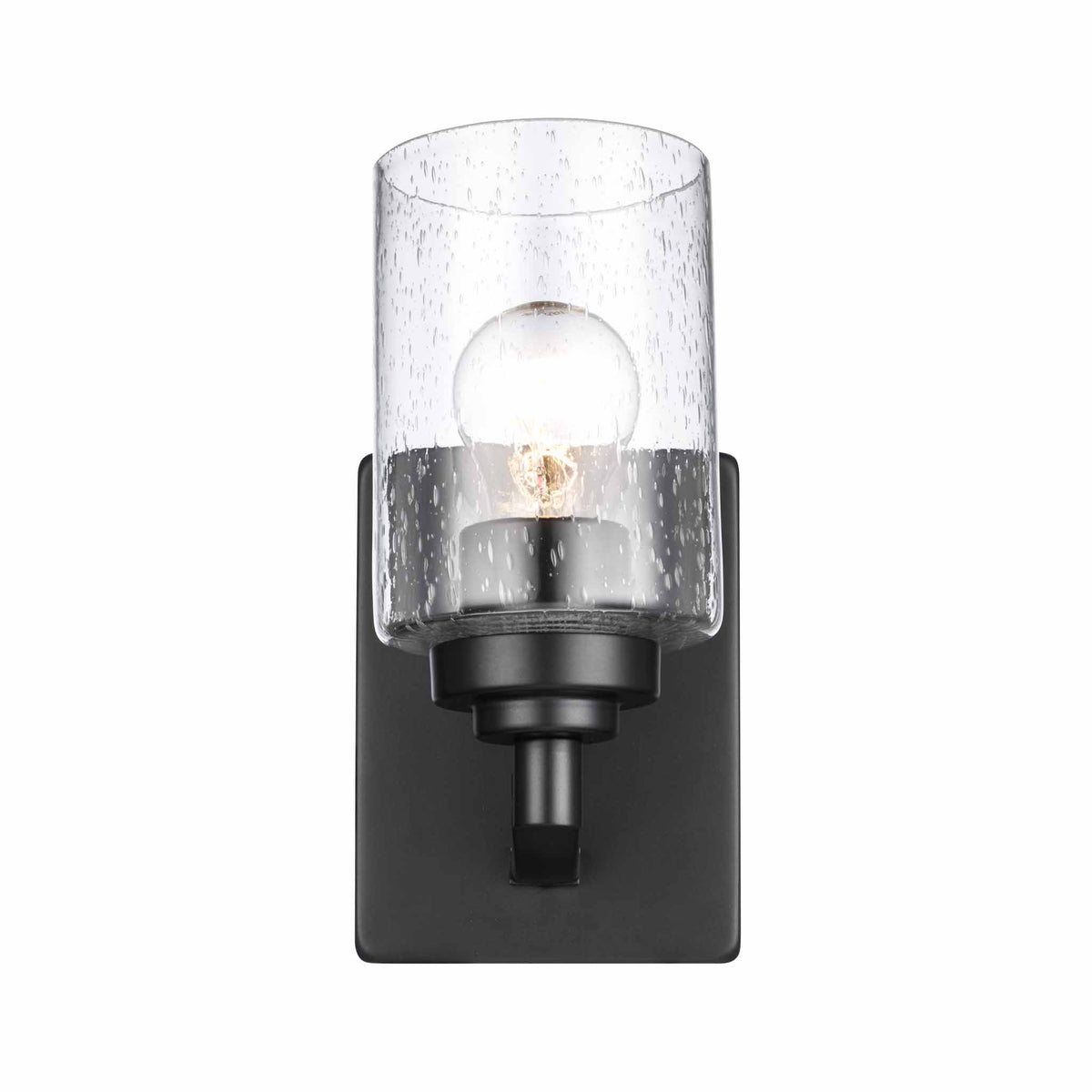 Trans Globe Lighting 80521 BK Mod Pod black wall sconce