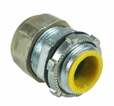 Orbit OF608-SW 3" Zinc Die-Cast EMT Connector Compression Type & Rain Tight Insulated