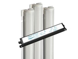 Maxlite MRBK-23LFL-40 2Ft Magnetic Retrofit Bar Kit 3 Lamp Frosted Lens, Low Setting (250Ma), Color Temperature 4000K