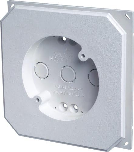 Arlignton 8141F Siding Mounting Kit w/ Built-in Box, 1/2" Lap Double
