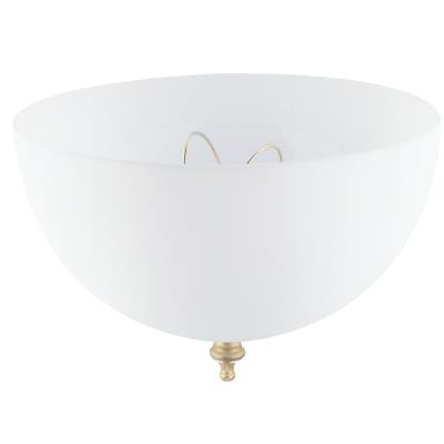 Westinghouse Lighting 8149400 8 inch white clip-on shade