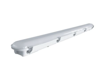 Keystone KT-VTLED18-4A-840-VDIM-P 4' XFIT LED Vaportight, Wattage 18W, Color Temperature 4000K, Voltage 120-277V