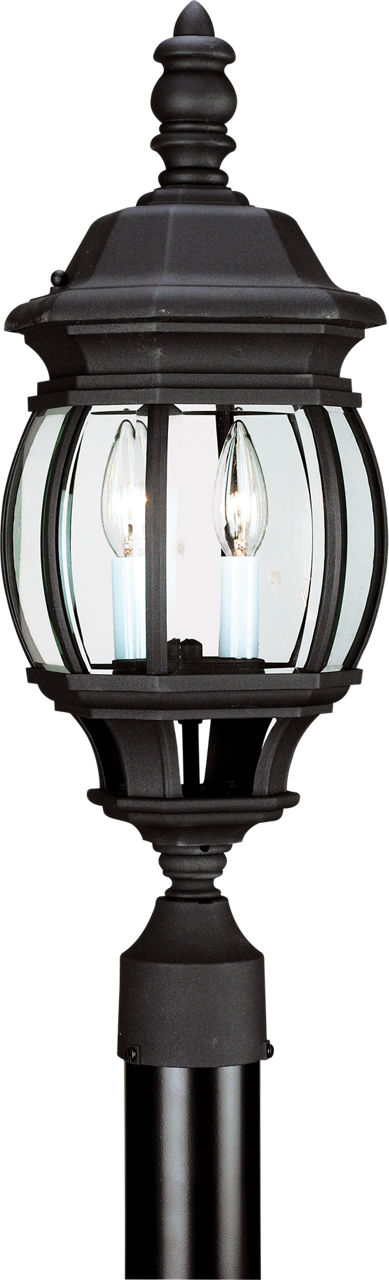 Generation Lighting 82200-12 Wynfield 2 Light 23 inch Black Post Lantern