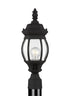 Generation Lighting 82202-12 Wynfield black outdoor post lantern