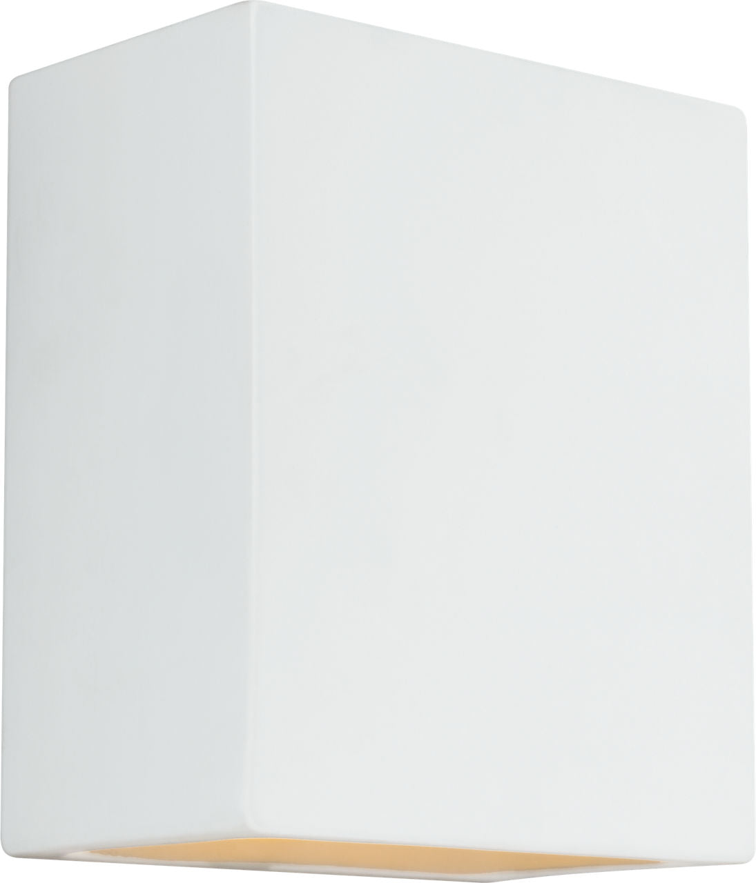 Generation Lighting 8304801-714/T paintable ceramic rectangular wall light