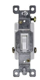 Enerlites 83150L-W 3-Way Push-in/Side Wired 15A Toggle Switch W/ Light, White Finish