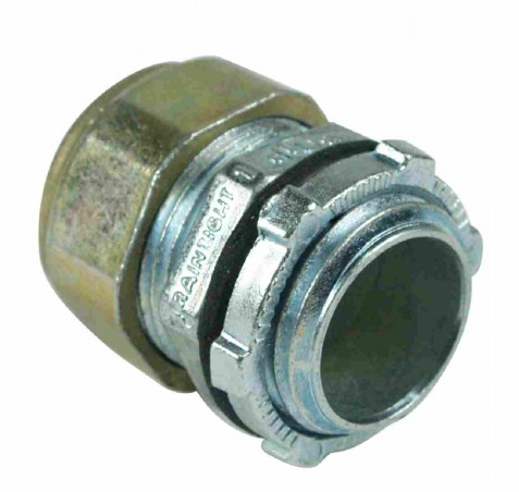 Orbit OF601-W 1/2" Zinc Die-cast EMT Connector Compression Type & Rain Tight