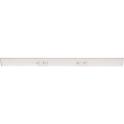 Task Lighting TR30-2WD-P-WT 30" Angled Power Strip, 2 White Duplex Receptacles, White