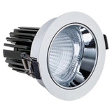 Westgate LRD-10W-MCT5-3WTR-C 3" Led Winged Recessed Downlight, Open Trim, Wattage 10w, CCT Selectable, 700 Lumens, Voltage 120v, Clear