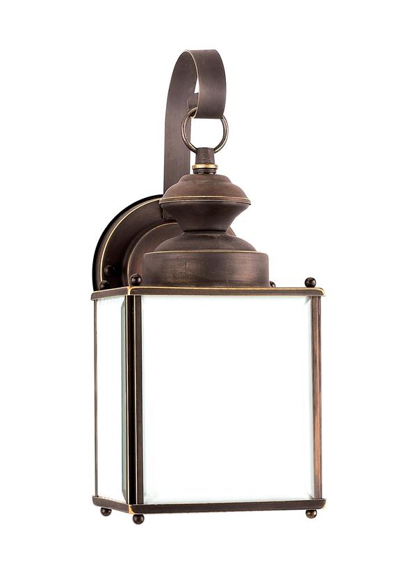 Generation Lighting 84157D-71 Jamestowne antique bronze outdoor wall lantern