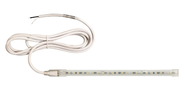 NORA Lighting NUTP13-W41-4-12-930/HW Custom Cut 41-ft 4-in Continuous LED Tape Light 330lm / 3.6W per foot with Mounting Clips and 8' Hardwired Power Cord, Voltage 120V, Color Temperature 3000K
