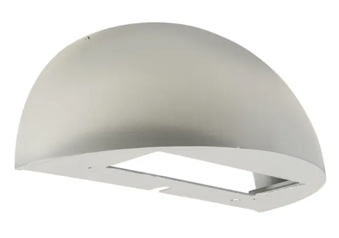 Keystone KT-WPLED-M5-QS-1-KIT-U Shell for Full Cut Off Wall Packs, Quarter Sphere, Unpainted