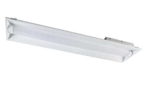 Keystone KT-CBLED35PS-14C-8CSA-VDIM /CR 1x4 LED Center Basket Troffer, 4,550 Max Lumens, Selectable Wattage, Multi-Color Temperature, Voltage 120-277V