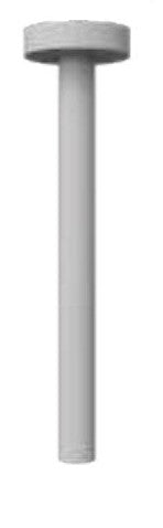 Westgate CMC1L-MCT-WH 1" 10W Architectural Ceiling Light Cylinders Selectable CCT, White Finish