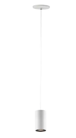 ET2 Contemporary Lighting E25002-WT Dwell 6" LED Pendant, Color Temperature 3000K, 450 Lumens, Voltage 120V, White Finish