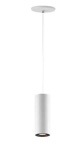 ET2 Contemporary Lighting E25004-WT Dwell 12" LED Pendant, Color Temperature 3000K, 450 Lumens, Voltage 120V, White Finish