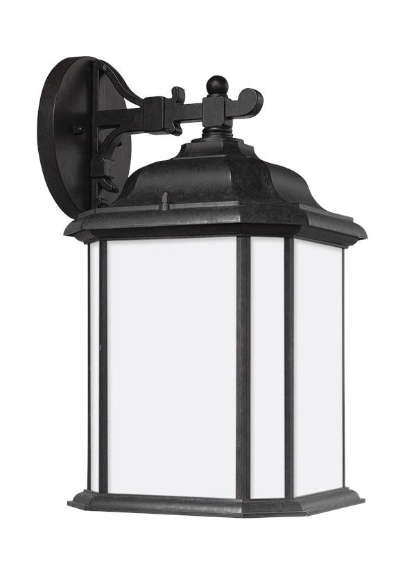 Generation Lighting Kent 1 light outdoor wall lantern in Oxford Bronze