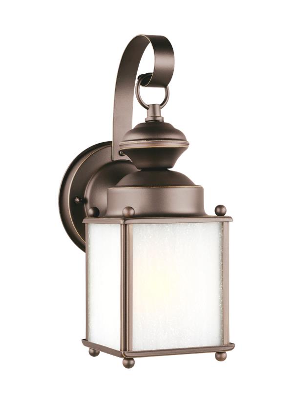 Generation Lighting 84560-71 Jamestowne antique bronze outdoor wall lantern
