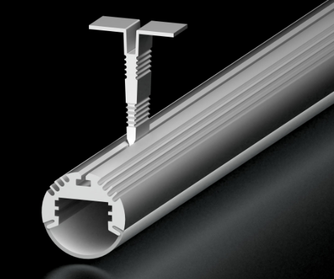 Diode LED DI-CPCHB-RDCL96-ACC Accessory Pack, Closet Rod, Aluminum, 2 Center Mounting Brackets and 2 Lateral Support Outer End Caps