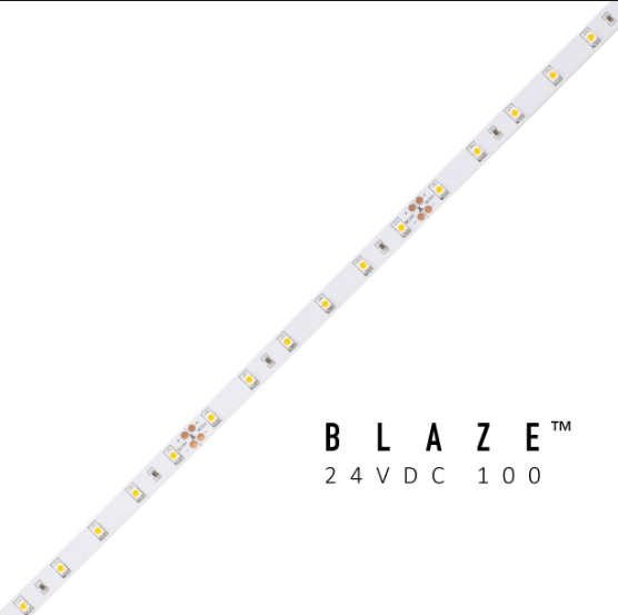 Diode LED DI-24V-BLBSC1-40-016 16.4ft Spool Blaze 100+ Lumen Per Foot LED Tape Light 4000K 24V DC