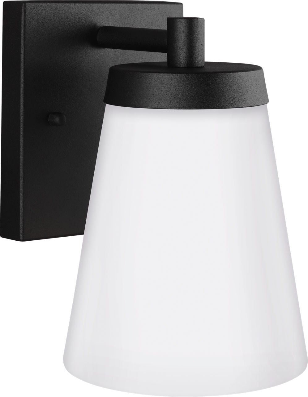 Generation Lighting 8538601EN3-12 Renville black outdoor wall lantern
